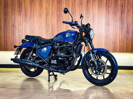 ROYAL ENFIELD SHOTGUN 650 PLASMA BLUE ROYAL ENFIELD SHOTGUN 650 PLASMA BLUE